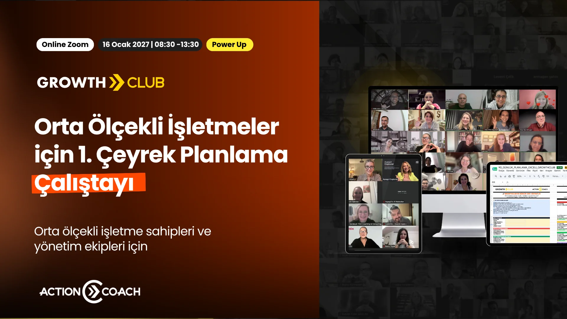 Orta Ölçekli İşletmeler için 1. Çeyrek Planlama Çalıştayı