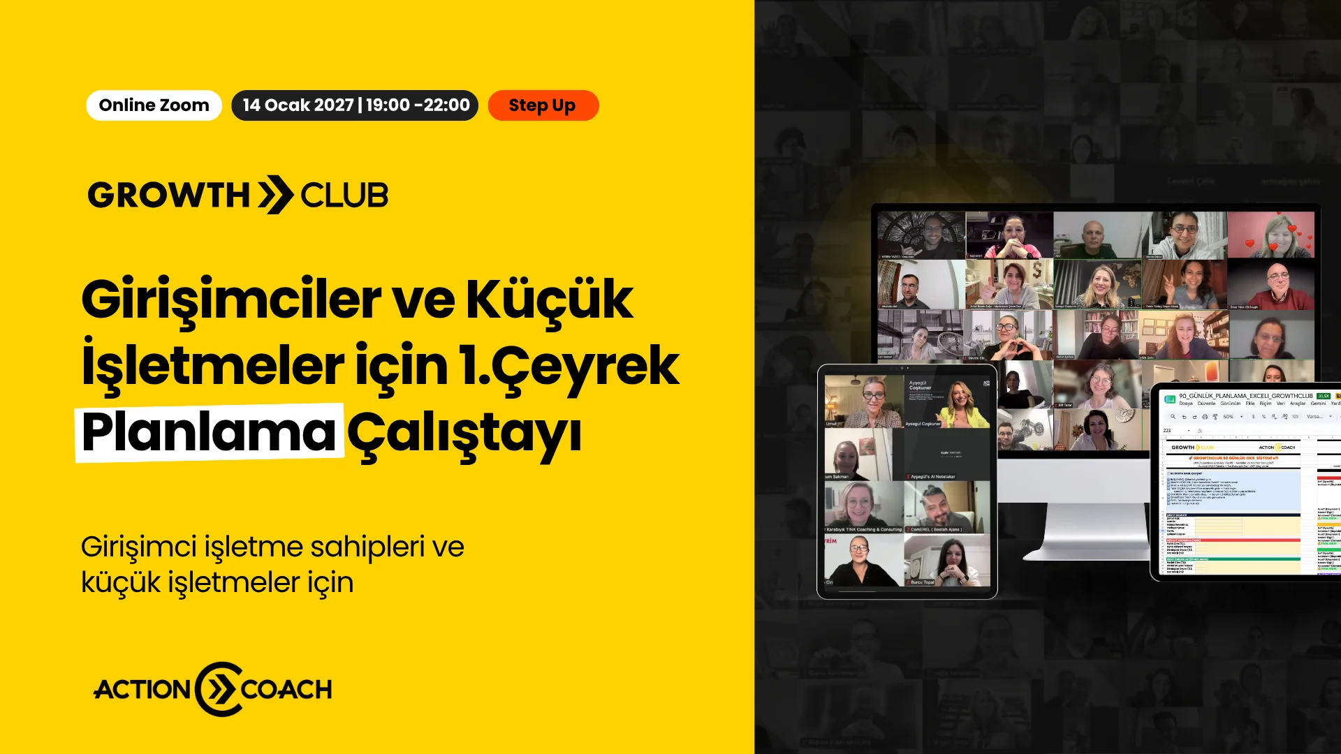 Girişimciler ve Küçük İşletmeler için 1. Çeyrek Planlama Çalıştayı